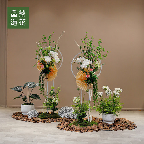 商用酒店商场民宿花艺绿植造景