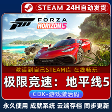 极限竞速 地平线5 STEAM游戏全球区激活码CDK永久入库全DLC包更新