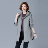 2024年新品棉服中长款加厚保暖棉衣纯色棉衣，女装棉衣/棉服，秋牧寒烟