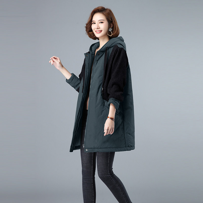 2024冬棉衣中长款加厚加棉保暖棉服279款,女装棉衣/棉服,秋牧寒烟