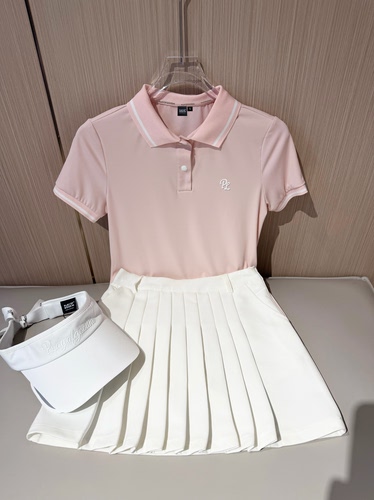 高尔夫服装女夏季韩版高尔夫套装女显瘦速干高尔夫短袖女裙网球服