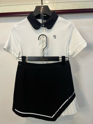 高尔夫服装女韩版高尔夫短袖女透气高尔夫女装高尔夫女裙golf套装