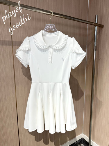 高尔夫服装女夏高尔夫连衣裙女显瘦开花高尔夫女裙防走光高尔夫裙