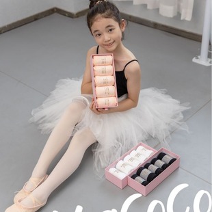 antibacterial RiLLaCoCo5A children pantyhose dance socks