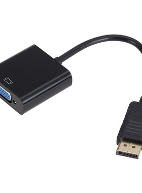 Displayport转VGA 大DP转VGA 转接线 DP to VGA线 DLLE DP转接线
