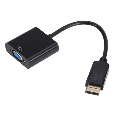Displayport转VGA 大DP转VGA 转接线 DP to VGA线 DLLE DP转接线
