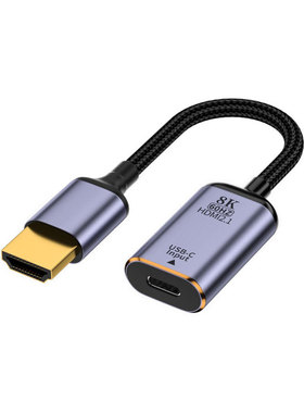 Type-C母转HDMI高清视频转接头HDMI母转DP/MiniDP公转换器8K60Hz