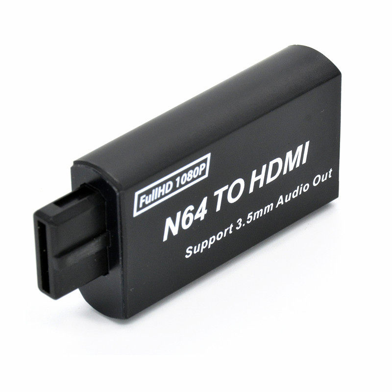 任天堂N64转HDTV转接头适用N64转SNES/NGC/SFC TO HDTV清转换器