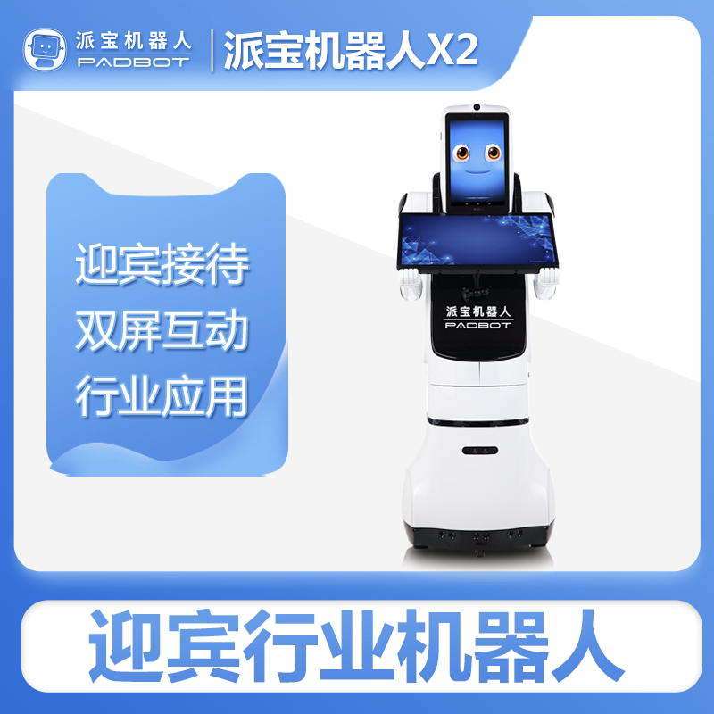 派宝迎宾机器人服务接待业务讲解