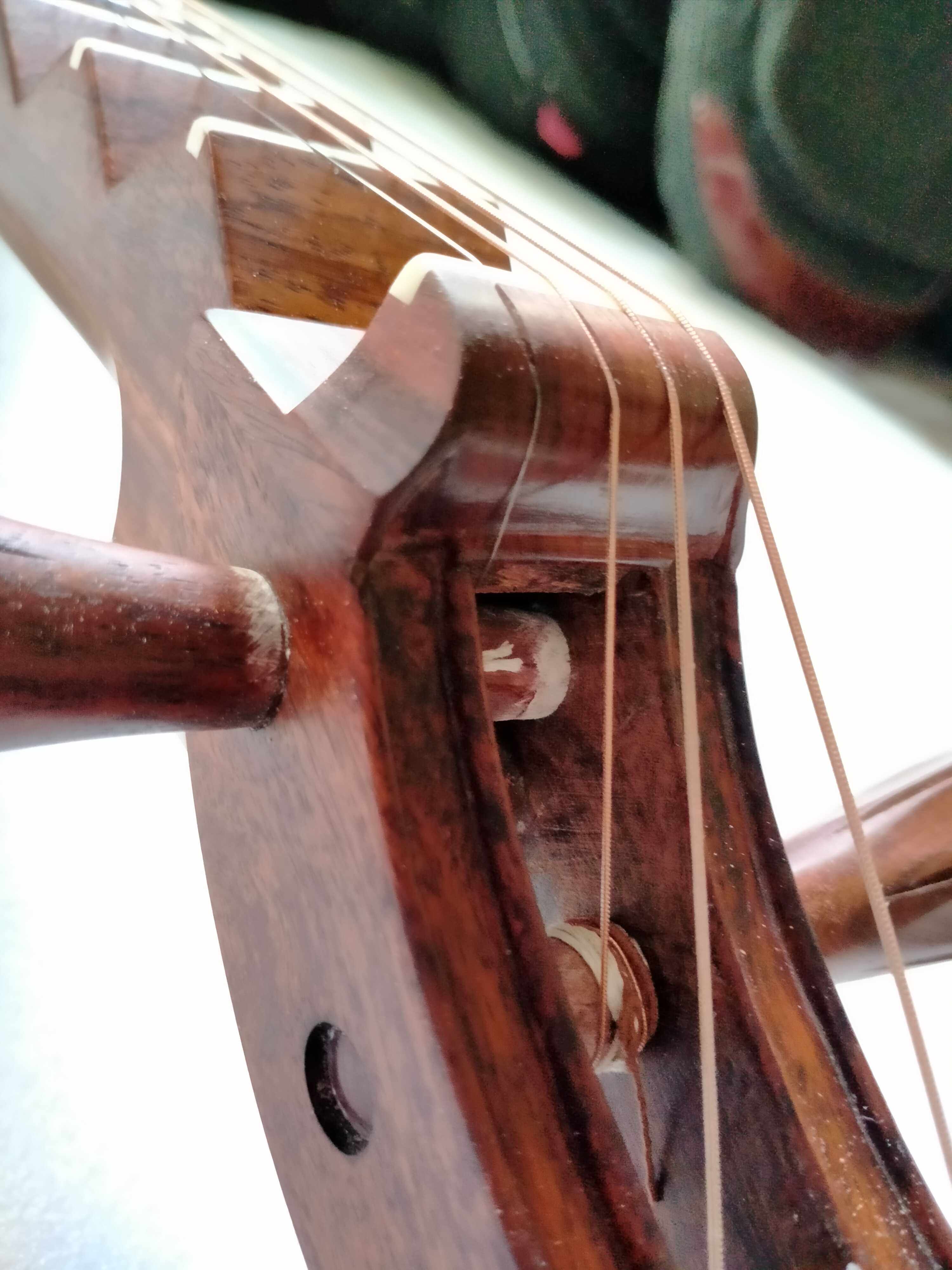 满瑞兴乐器缅甸花梨大果紫檀凤尾抛光琵琶专业演奏收藏