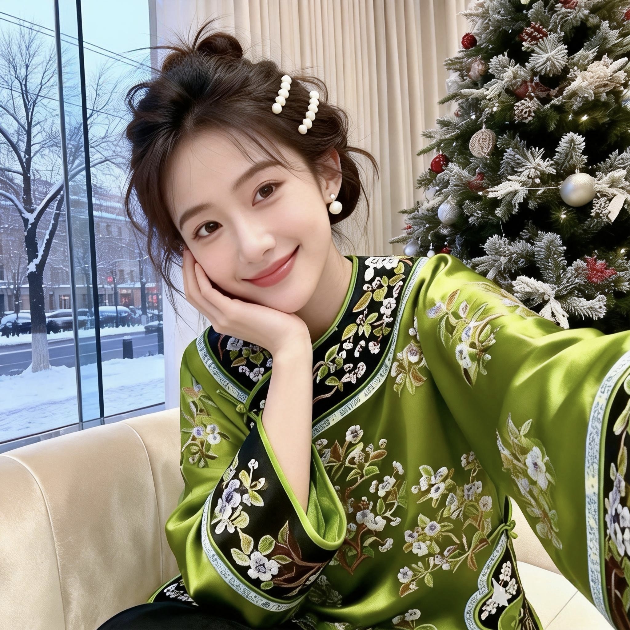 新中式清宫格格服上衣