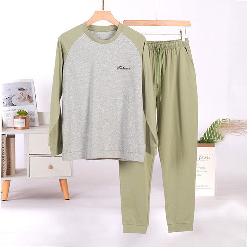 可外穿纯棉睡衣家居服套装