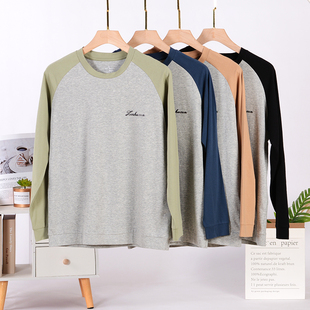 中青年薄款 睡衣单件上衣纯棉家居服薄款 宽松可外穿起居服 男士 新品