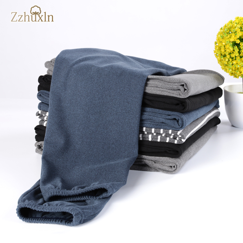 秋冬季男士加绒宽松大码家居裤