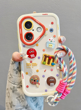 泡芙适用苹果17promax/15pro手机壳iphone14Pro全包防摔12/13卡通