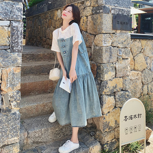 P135 2C077 K188 牛仔拼接假两件连衣裙女 主推款 2428 大货已出