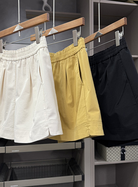 清仓不予退换！皆可！松紧腰A字休闲短裤女M02142~ZY