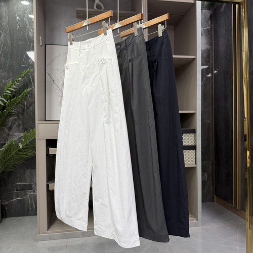 N货！中高腰休闲阔腿裤