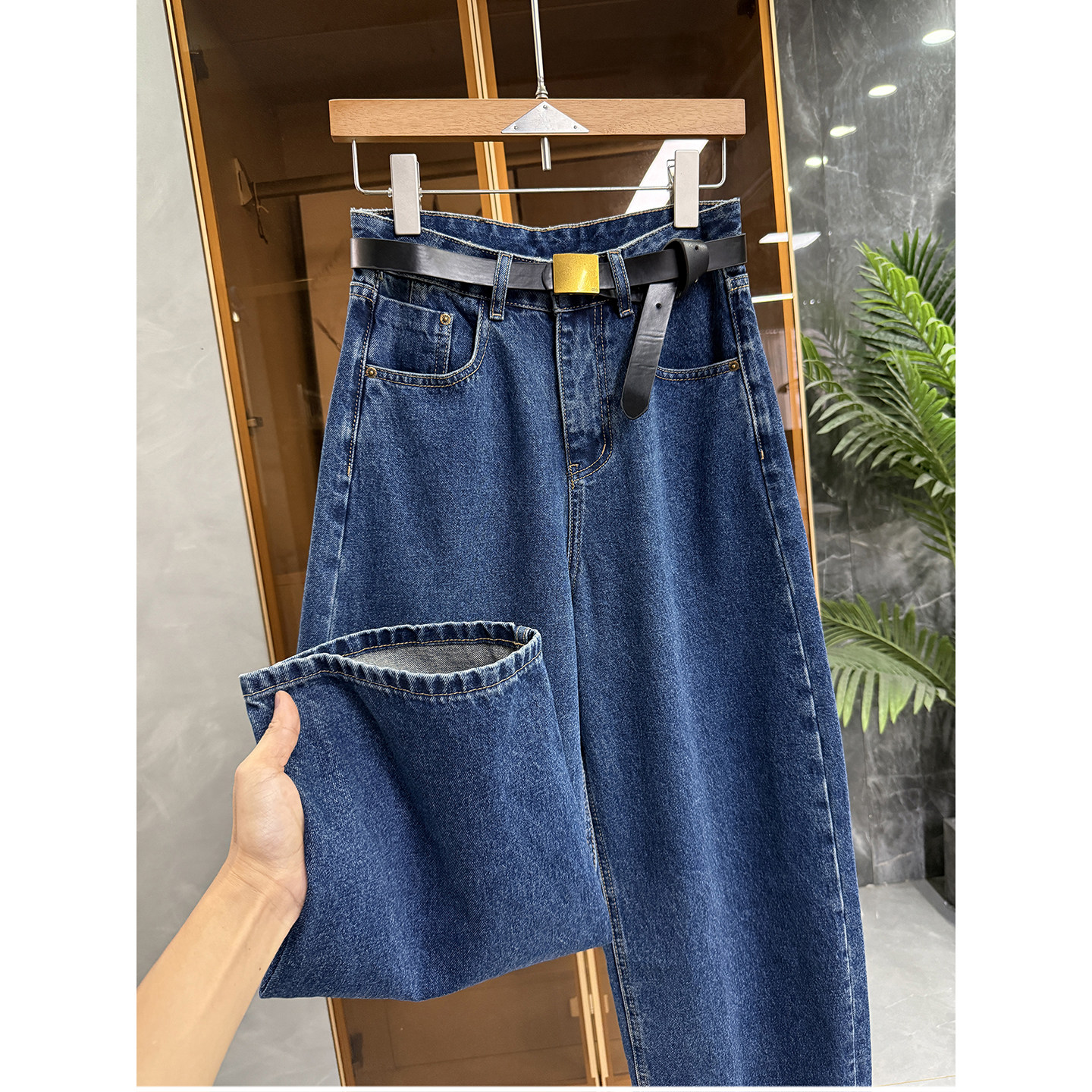 双手推荐！显瘦显时髦！中高腰牛仔镰刀裤女    M778013~JS,女装/女士精品,牛仔裤,淘宝优惠券,粉丝福利购,淘宝优惠卷