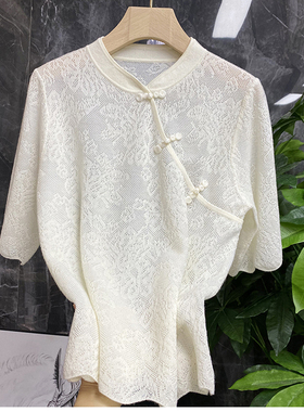 清仓不予退换#4上身美的不像话~衣柜里不能少！盘扣衬衣女200067