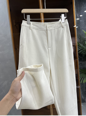 清仓不予退换！各种腿型！天然麻松紧腰萝卜裤休闲九分裤女98260