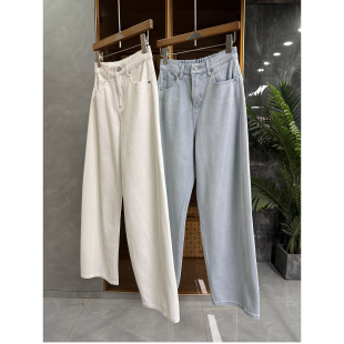 63018 N货 女 莫代尔高腰牛仔香蕉裤 显瘦藏肉一把好手