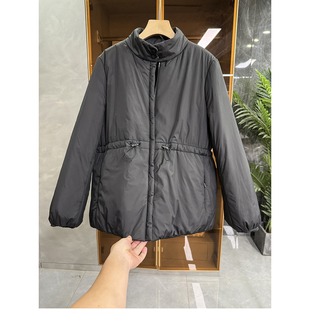 咆哮推荐 宽松3M新雪丽暖绒立领棉服外套女 D25206 新科技
