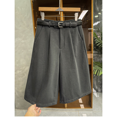 炸街单品！高腰休闲阔腿中裤