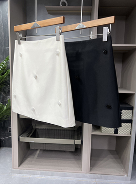 清仓不予退换！的密码！高腰钉珠A子半身短裙女K792~ME