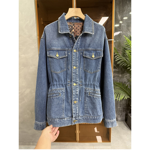 251040 宽松牛仔夹克翻领外套女 口碑工厂 咆哮咆哮推荐