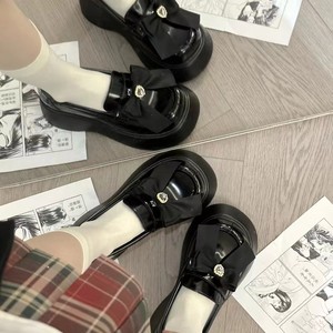 【现货】【樱井川】木马原创增高jk制服鞋高跟女学院风小皮鞋