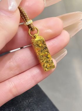 碎冰冰小金条轻奢锁骨链送女友