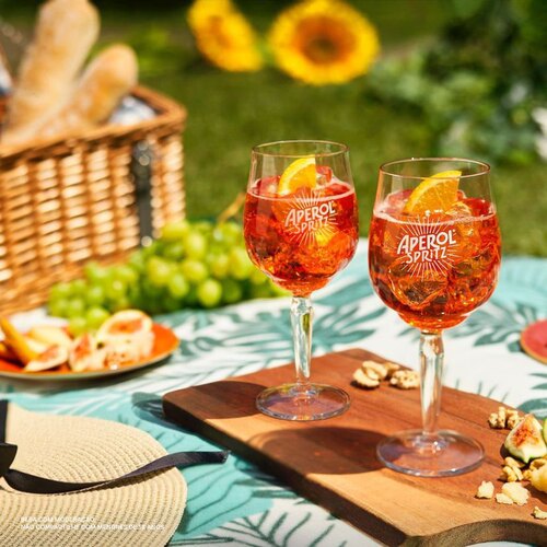 阿佩罗APEROL橙光玻璃鸡尾酒杯