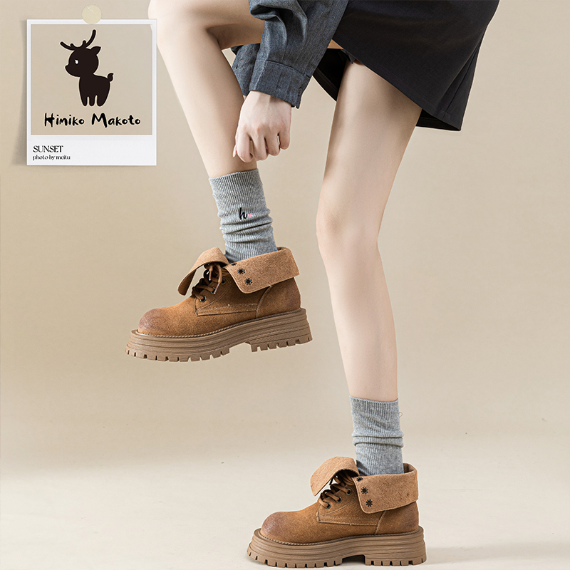 抗起球ins网红刺绣堆堆日系韩版透气吸汗纯色袜子女JK洛丽塔中筒