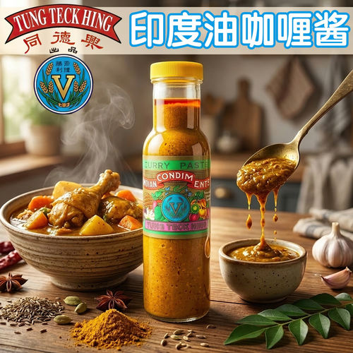 同德兴印度油咖喱酱605克