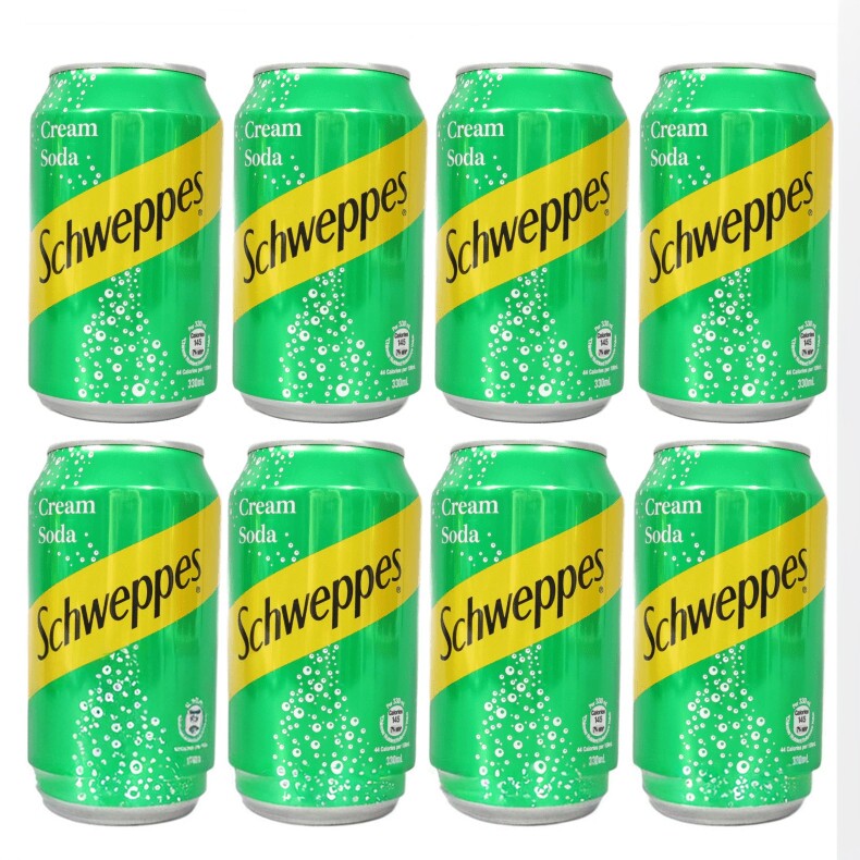 香港进口 schweppes 玉泉忌廉汽水碳酸饮料 忌廉苏打水cream soda