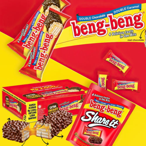 Beng-Beng奔奔焦糖巧克力威化饼