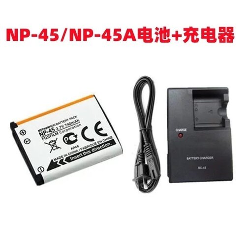 富士拍立得mini90相机SP-2 J25 J38 J110W打印机NP-45电池+充电器