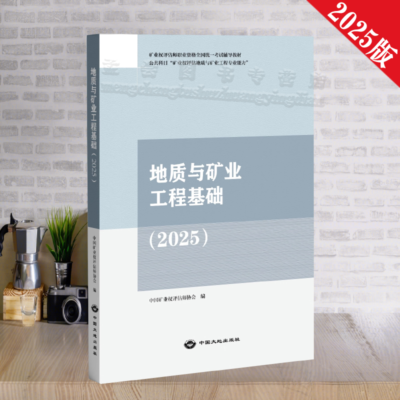 全新正版地质与矿业工程基础2025年版矿业权评估师职业资格考试教材 矿山权评估师考试教材地质与矿业工程专业能力中国大地出版社