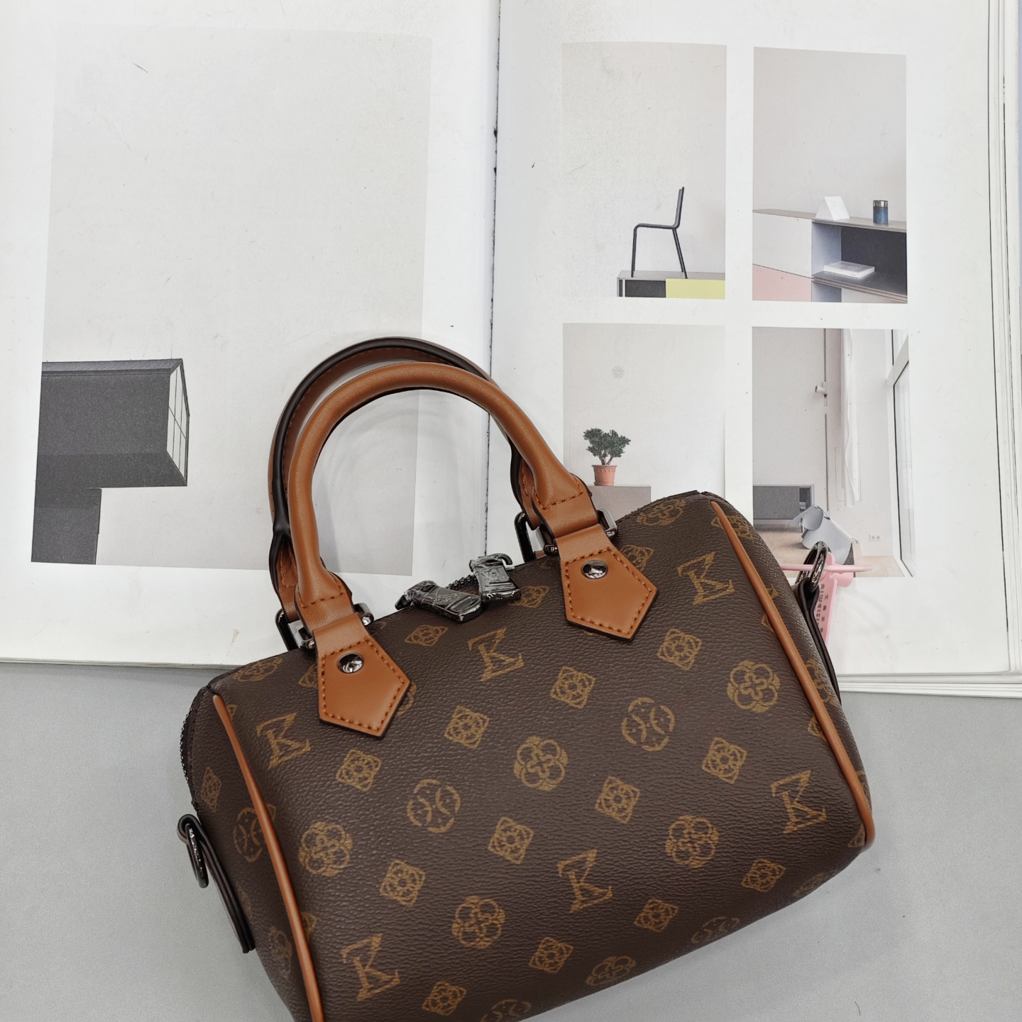 波士顿手提枕头包女2025秋冬新款