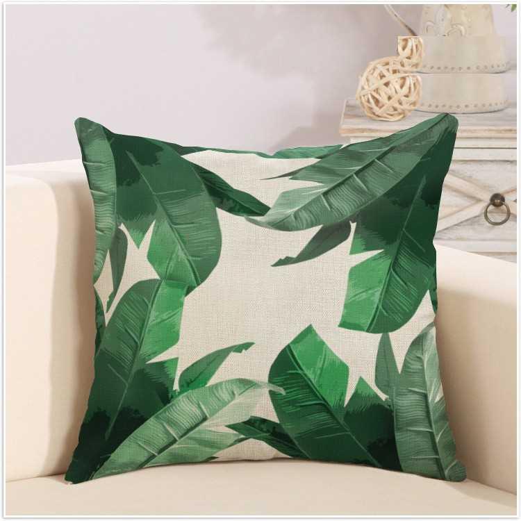 New foreign trade forest banana green plant palm leaf hand|ruв категории домашний ткань, подушка/подушка - от Buy2taobao.com для оказания профессиональной услуги покупки агента Taobao