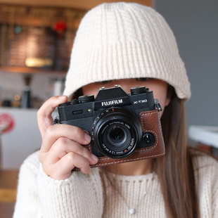 富士XT30三代保护套二代XT50XM5XS20XT4X100ViXH2S配件相机包xe5