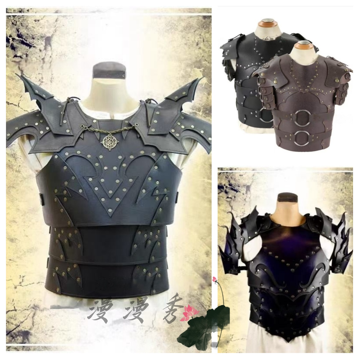 暗黑铆钉武士铠甲中世纪话剧道具