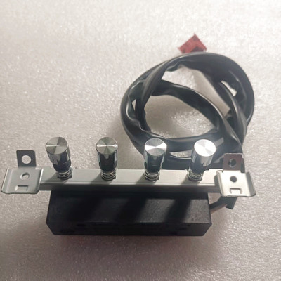 美的抽油烟机配件YYJ-04D四档按键电源开关控制器切换开关4插孔