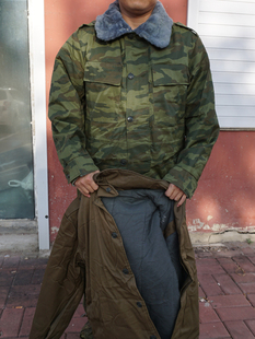 俄罗斯苏联俄军迷冬季棉服大衣-40度保暖轻便防撕棉服