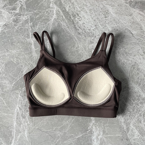 透气速干防震裸感运动背心