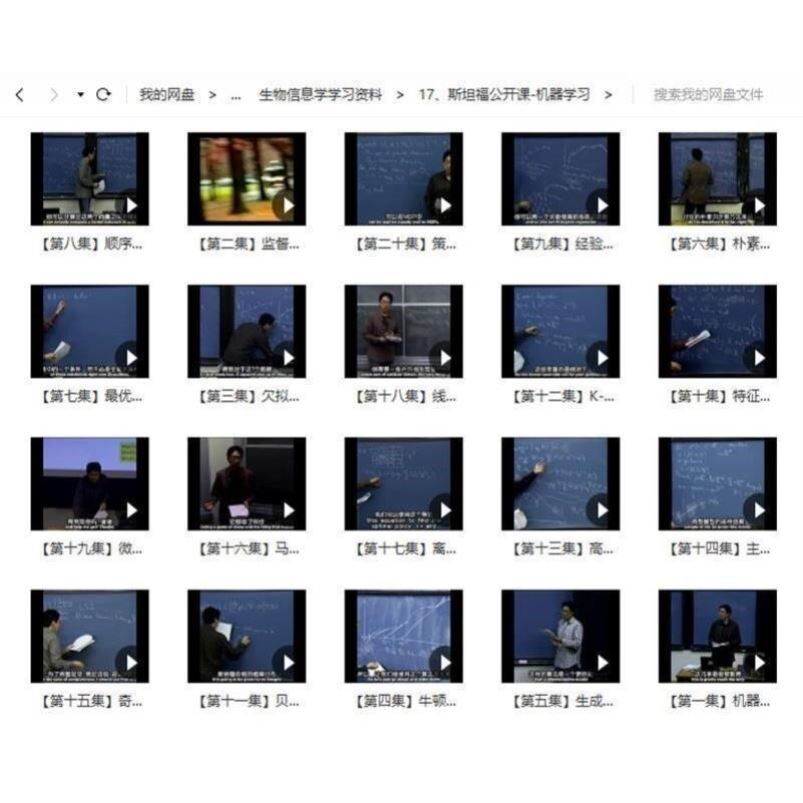 生物信息+基因组学+成分分析+零代码数据视频教程课程教学资料