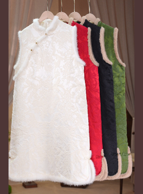 如素慢衣加厚款冬季免烫马夹提花60096