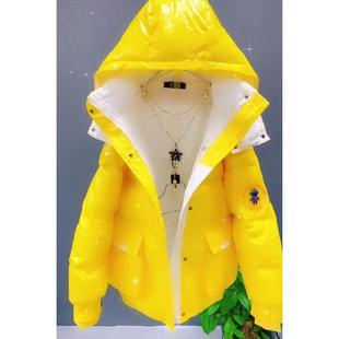 洋气减龄面包服 拼接保暖羽绒棉衣韩版 欧货短款 免洗棉服女2025新款