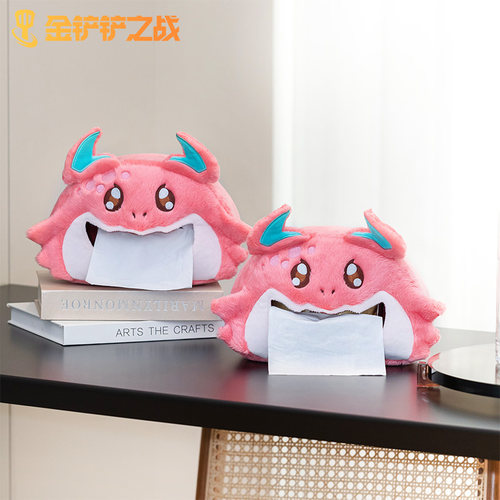 金铲铲之战胖胖龙抽纸盒